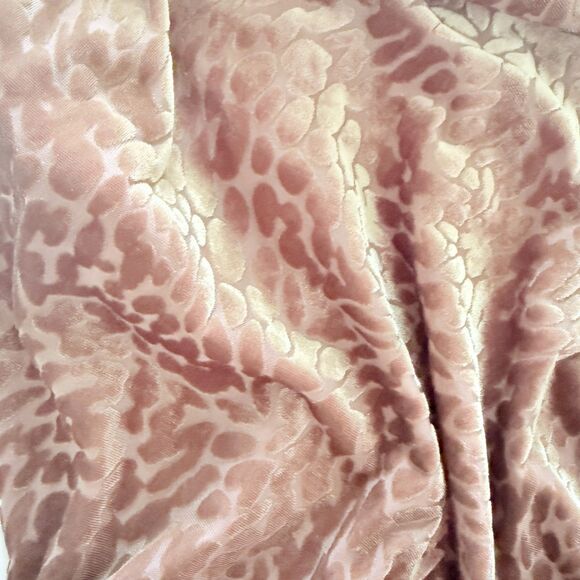 VTG New York & Co Y2K Animal Print Cowl Neck Strappy Velvet Party Top Sz M - Picture 4 of 7